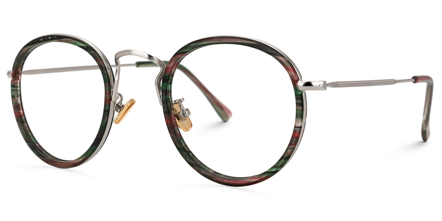 Lleida Floral Ronde Lunettes1