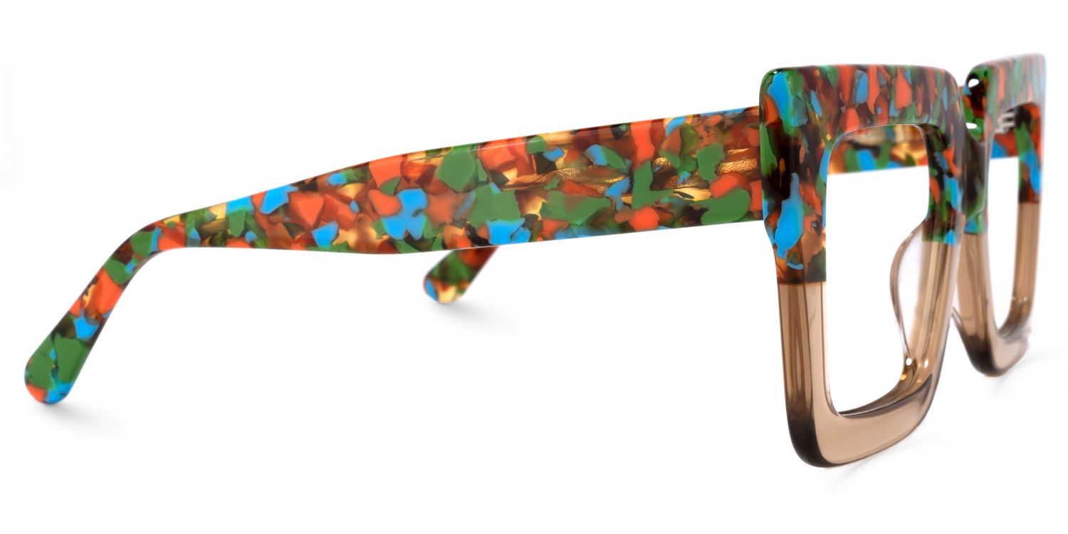 Brandon Floral Carré Lunettes4