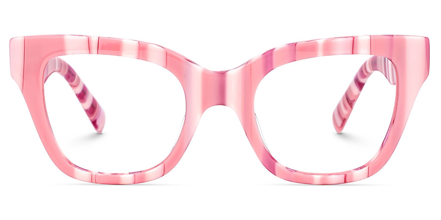 Nereyda Rose Bonbons Lunettes Bubblegum | Zeelool Optique0