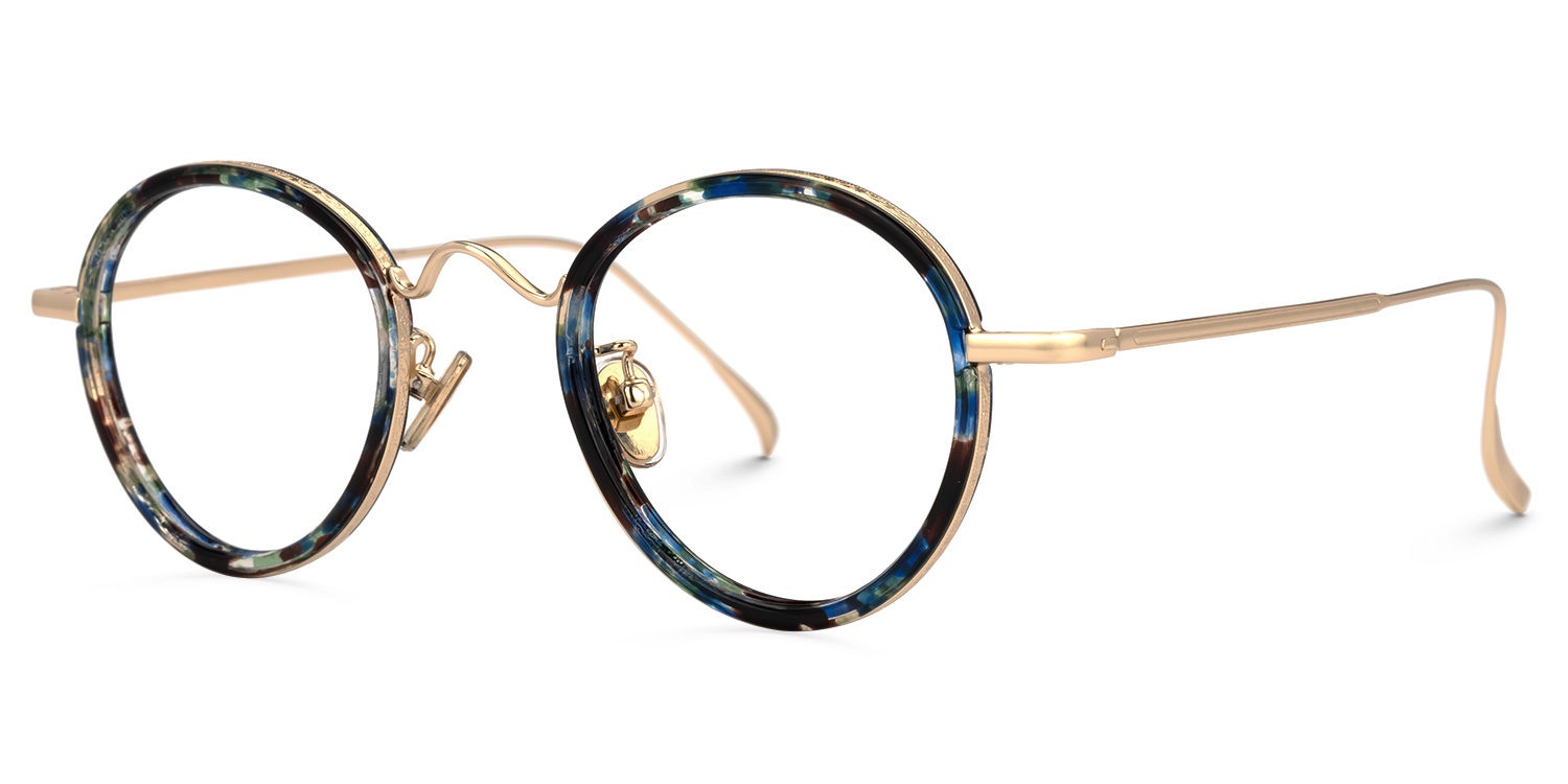 Seelow Floral Ronde Lunettes1