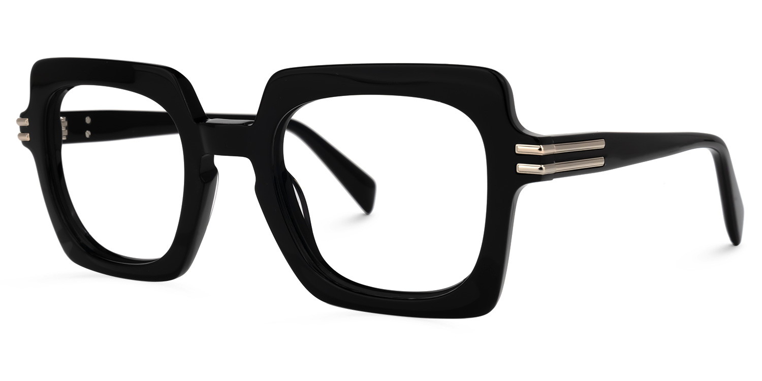 Nogueda Noir Carré Lunettes1