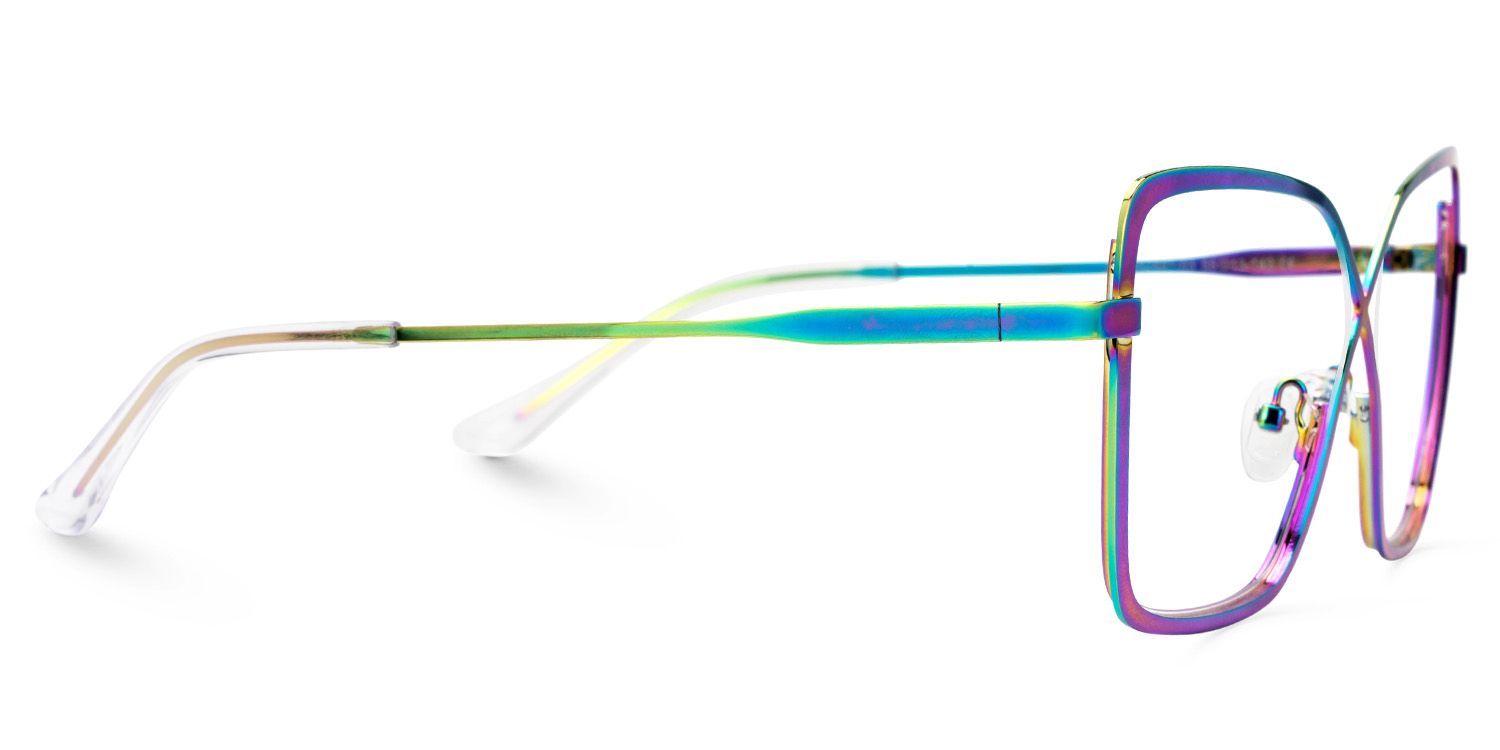 Racquel Irisé Carré Lunettes3
