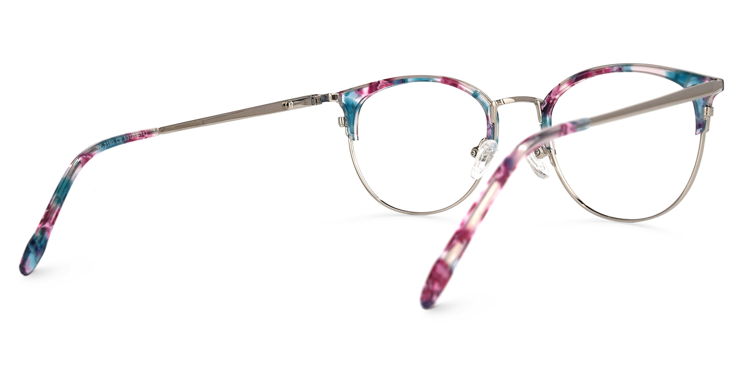 Fay Floral Ronde Lunettes3