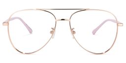 Paige Rose Aviateur lunettes0