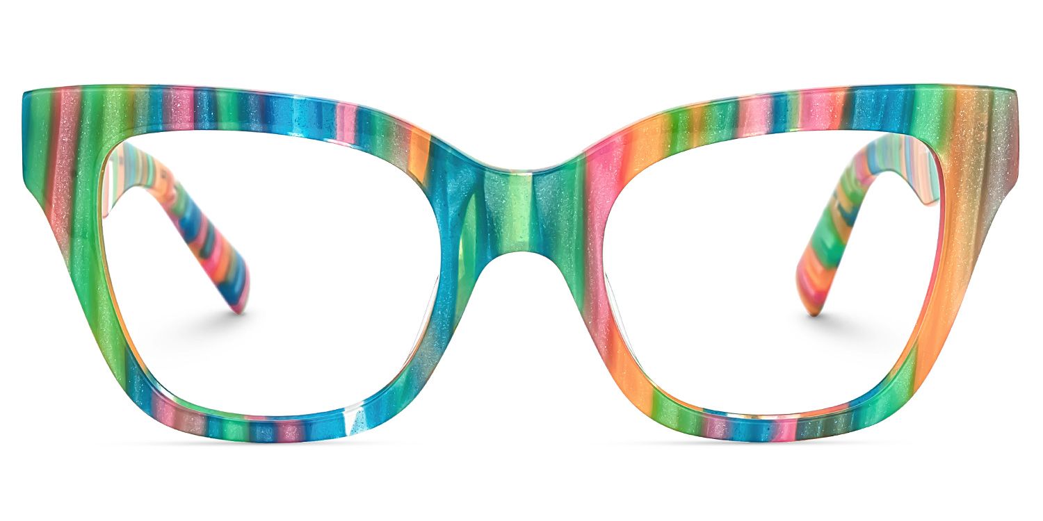 Nereyda Bonbons Lunettes Peppermint Monture | Zeelool Optique0