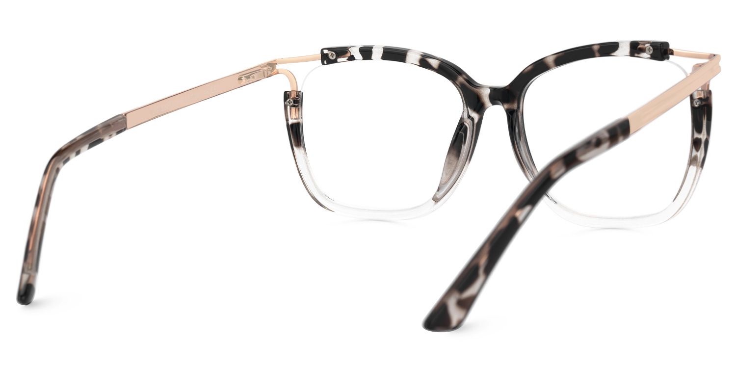 Nuriama Noir Tortue Cateye Lunettes3