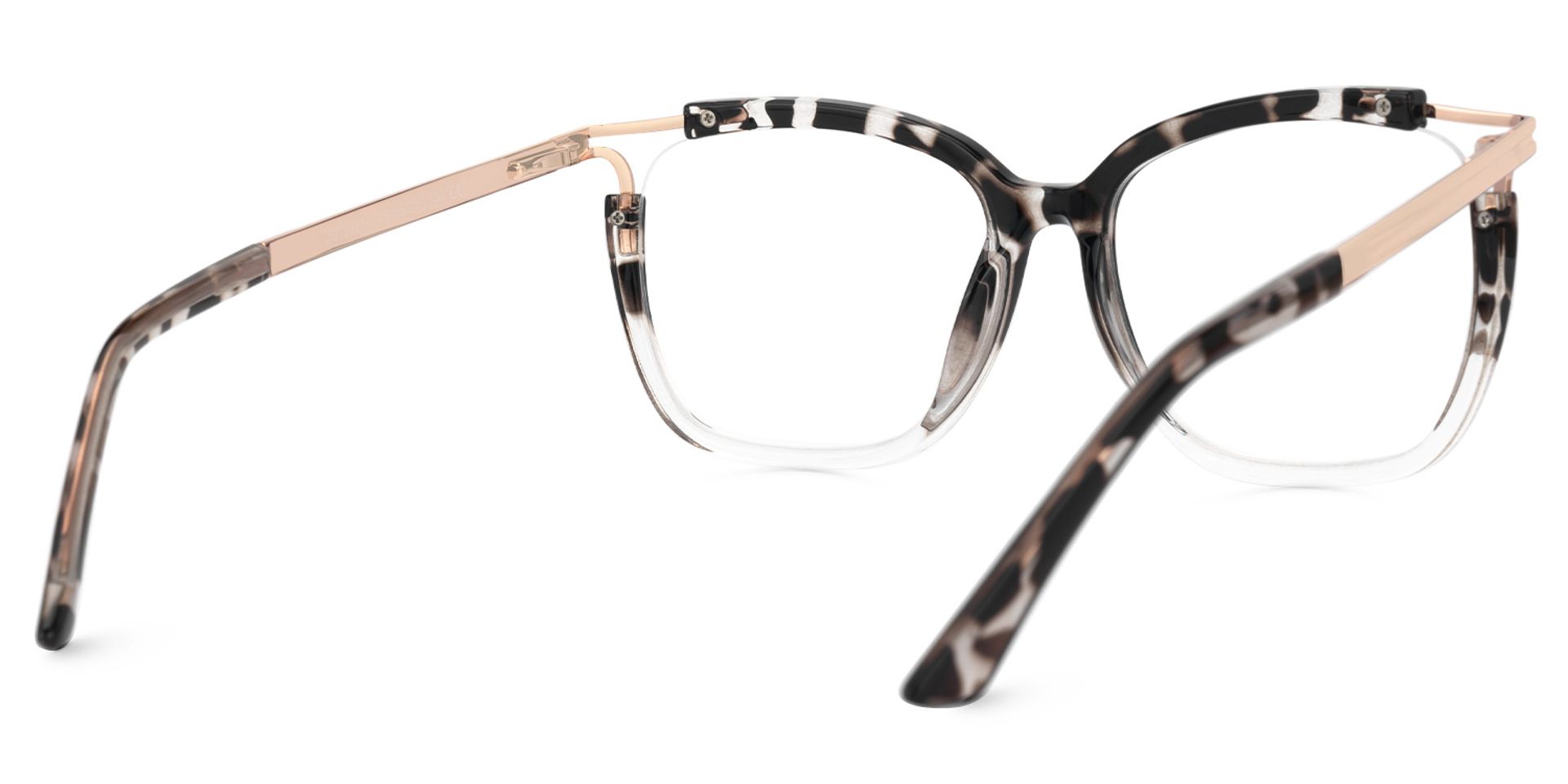 Nuriama Noir Tortue Cateye Lunettes3