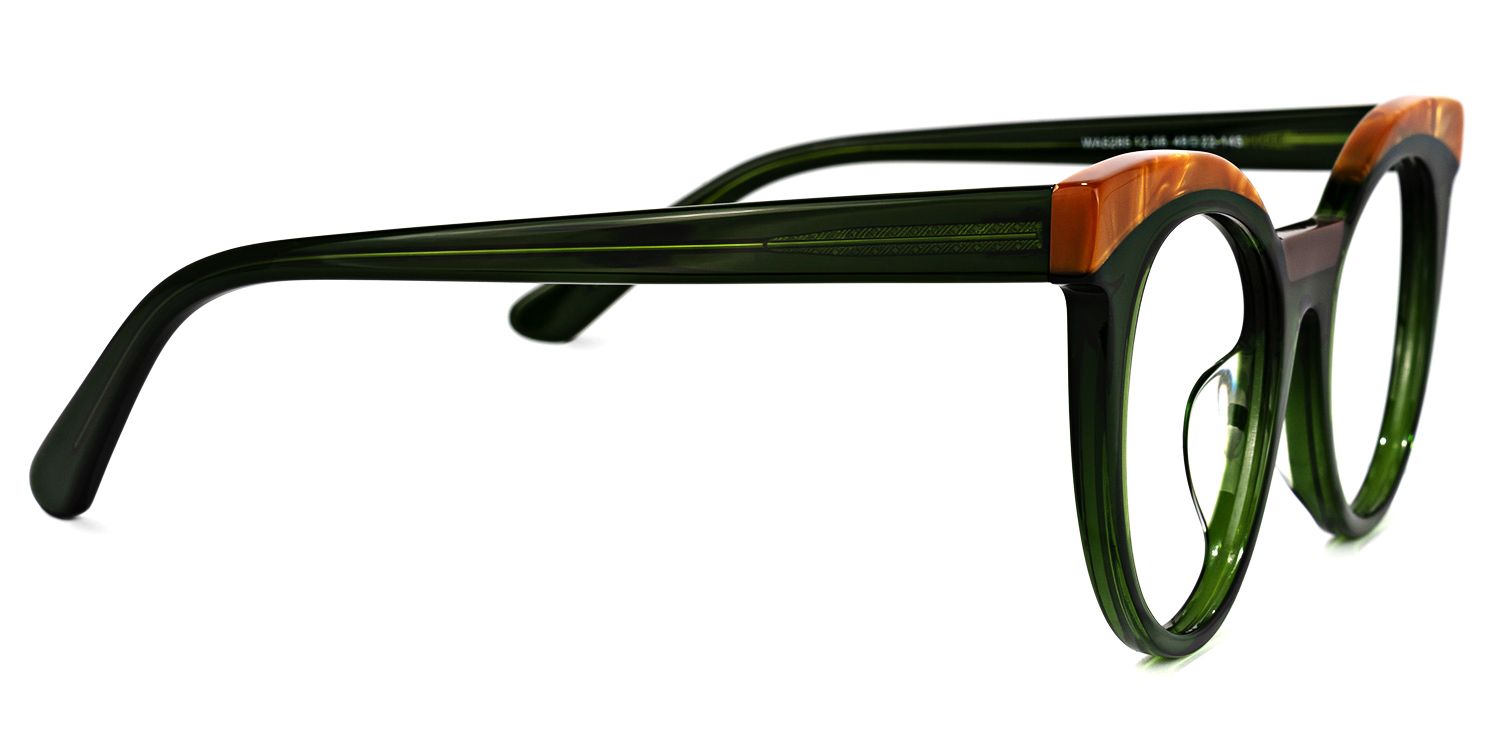 Lismary Vert Cateye Lunettes3