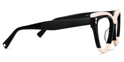 Cascata Noir Cat-eye lunettes4