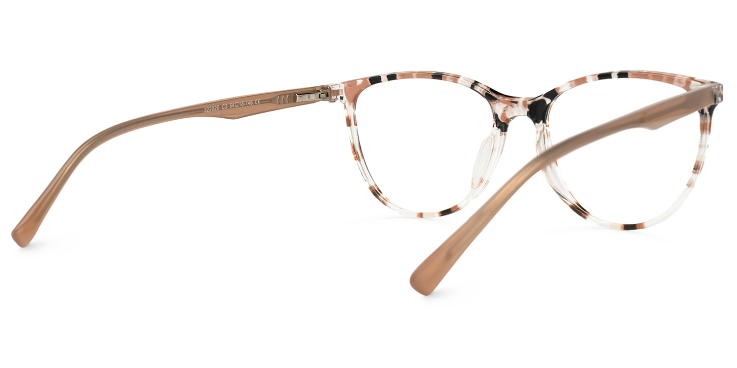 Haskel Noir-Floral Cateye Lunettes3