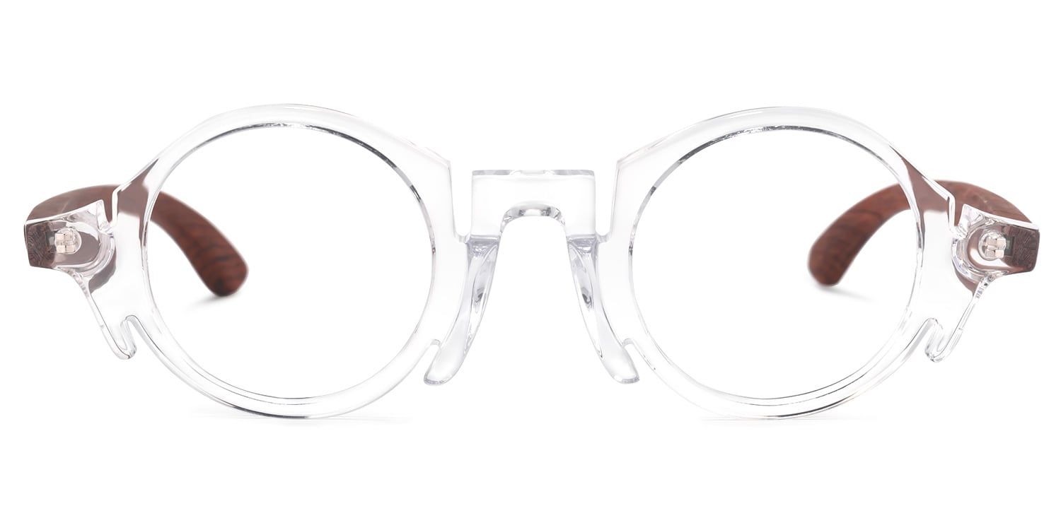 Charlie Cristal Ronde Lunettes0