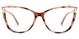 Yomary Rose-Tortue Cat-eye lunettes0