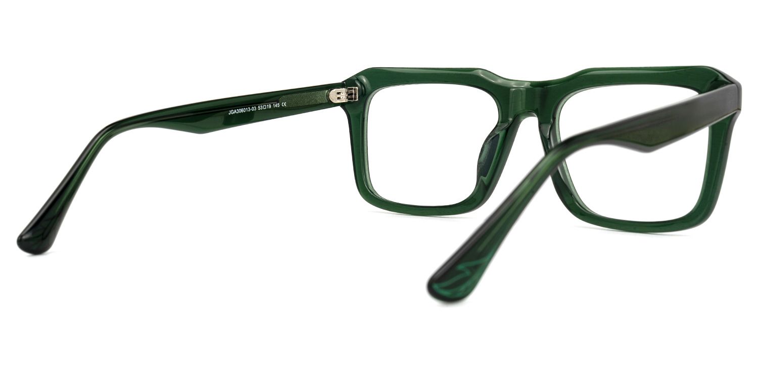 Haines Vert Carré Lunettes3