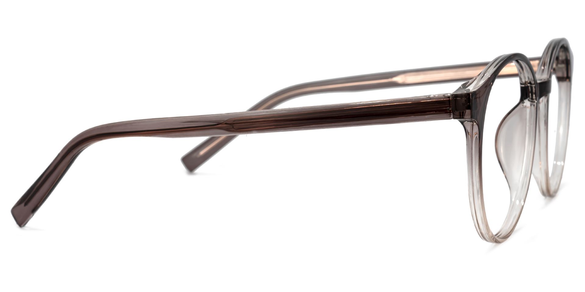 Obharnait Verres en cristal Marron2