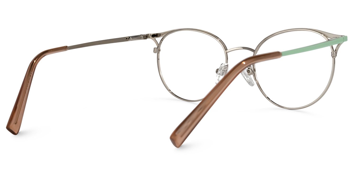 Sharon Vert Cateye Lunettes2