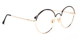 Beverly Or Ronde lunettes2