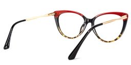 Marcus Rouge Cat-eye lunettes4