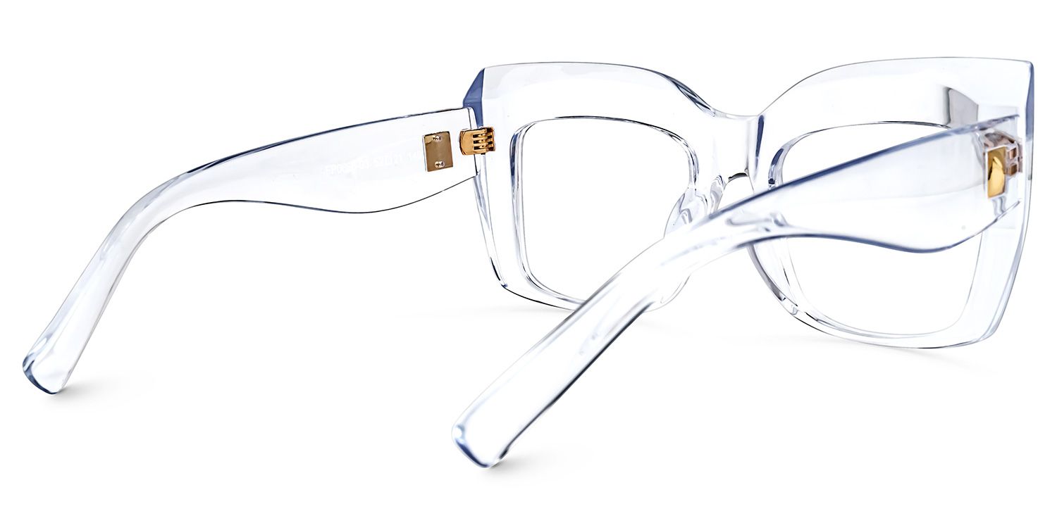 Alberta Cristal Cateye Lunettes2