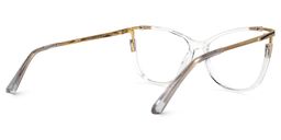 Yomary Cristal Cat-eye lunettes3