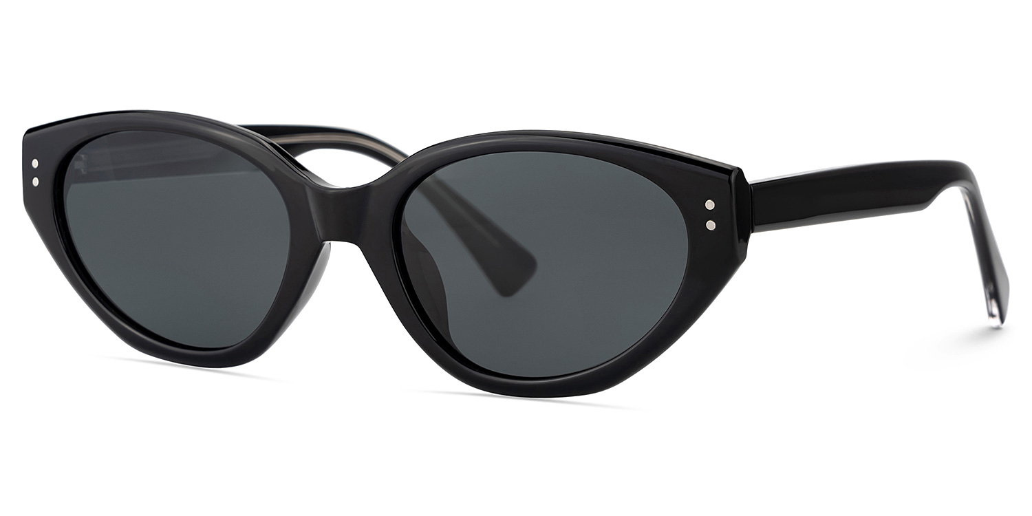 Raine Noir Cateye Solaires2