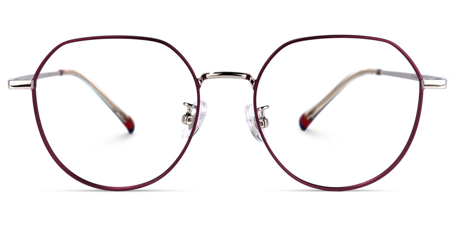 Sada Lunettes géométriques purpre0