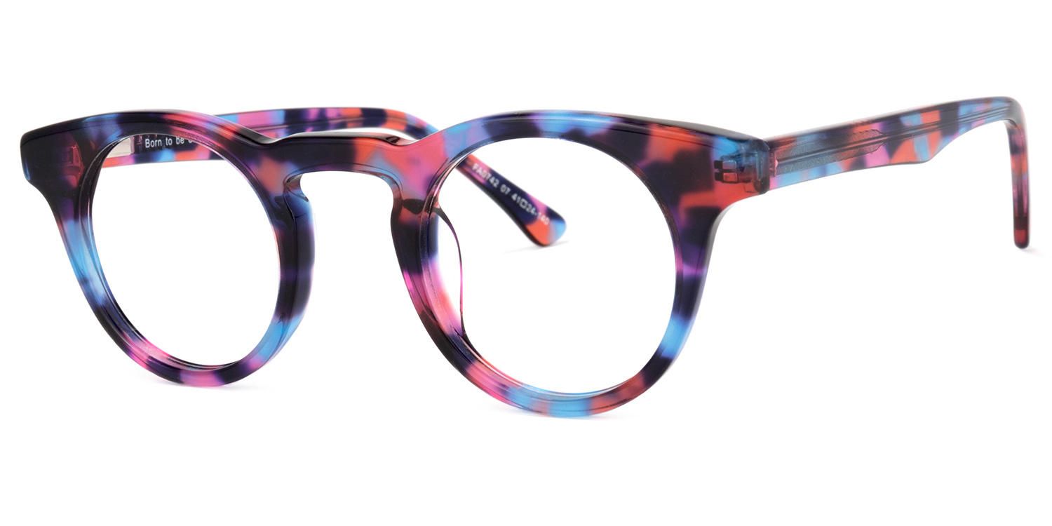 Elsie Floral Ronde Lunettes2