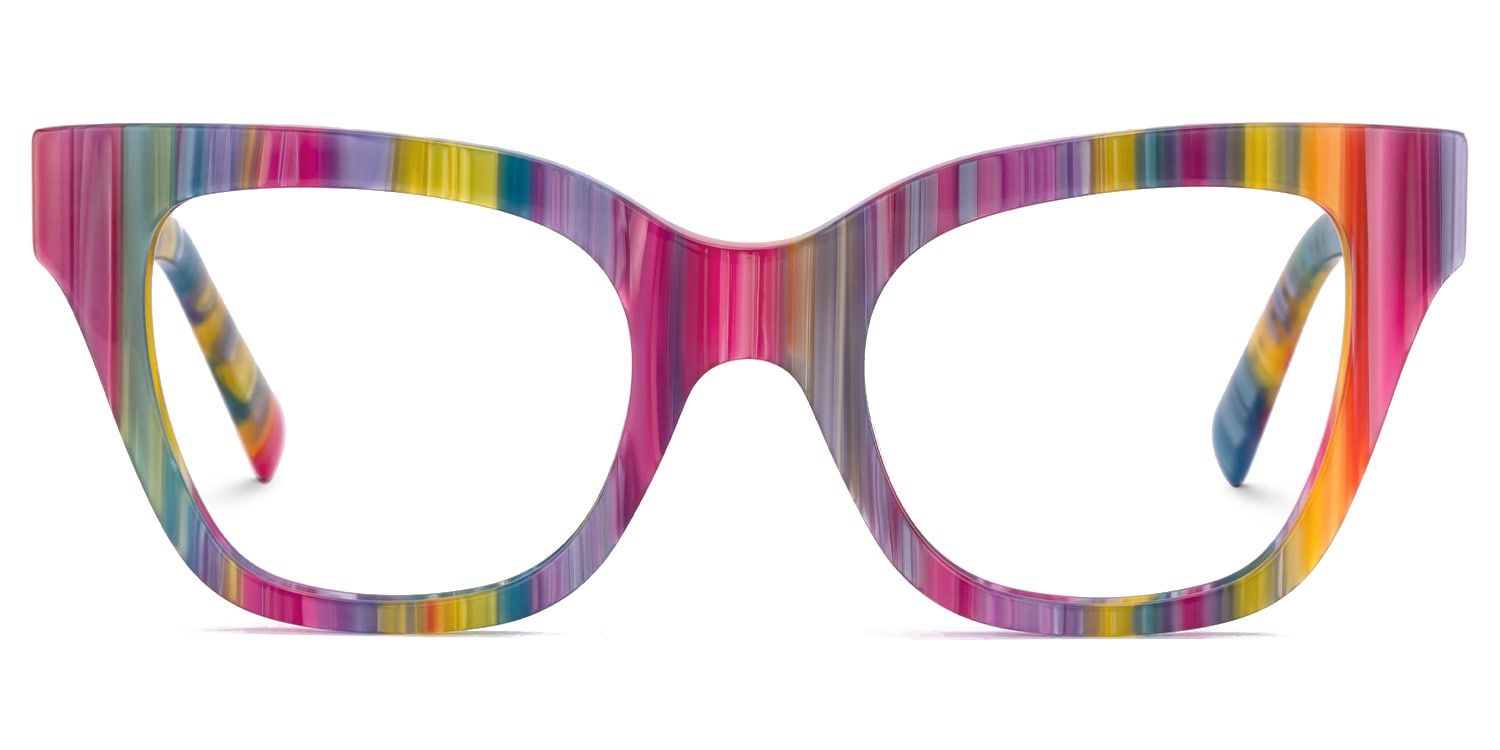 Nereyda Bonbons Couleur Lunettes Skittles | Zeelool Optique0