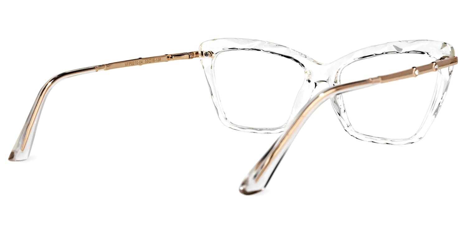 Juliet Cristal Cateye Lunettes3