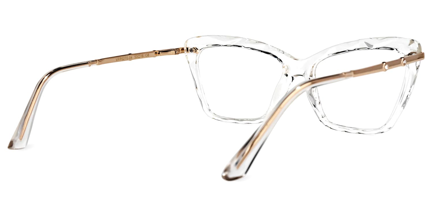 Juliet Cristal Cateye Lunettes3