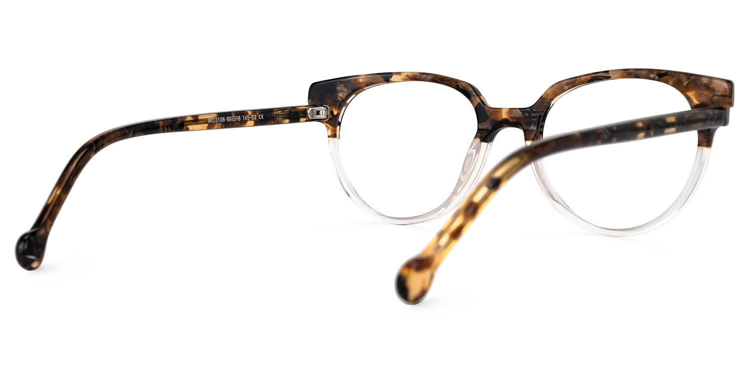 Hale Tortue Cateye Lunettes3