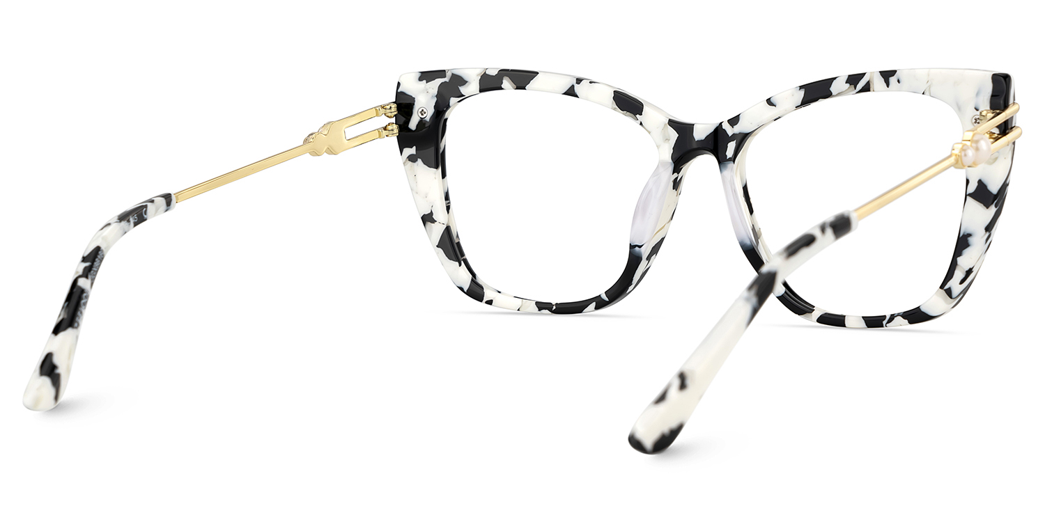 Victor Marbre Cateye Lunettes4