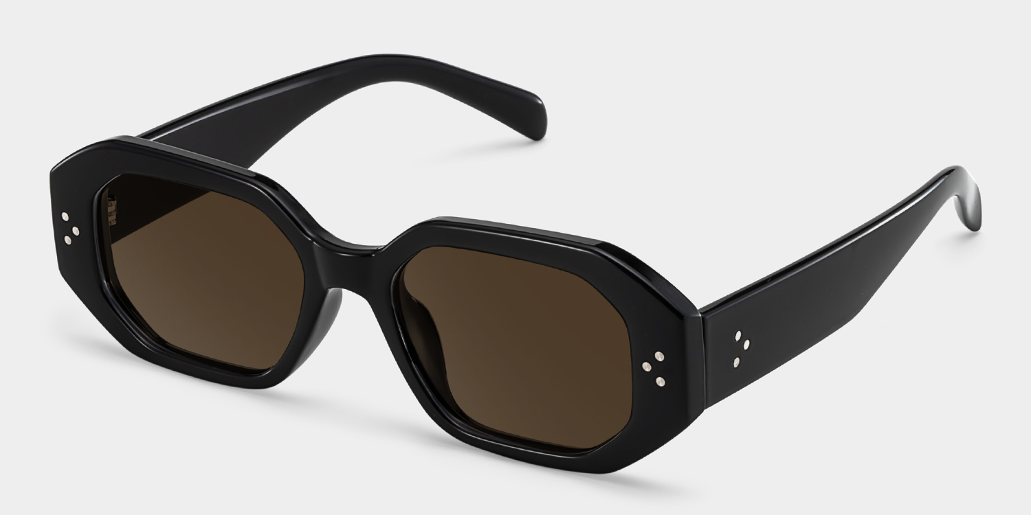 Tara Noir Rectangle Solaires4