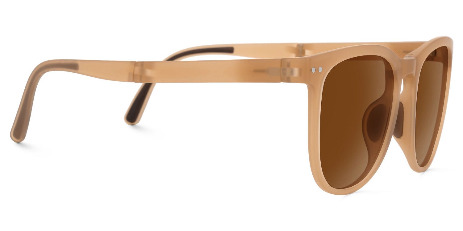 Lunettes de soleil Tr90 Beige Lindzy | ZEELOOL3