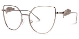 Joshua Argent Cat-eye lunettes1