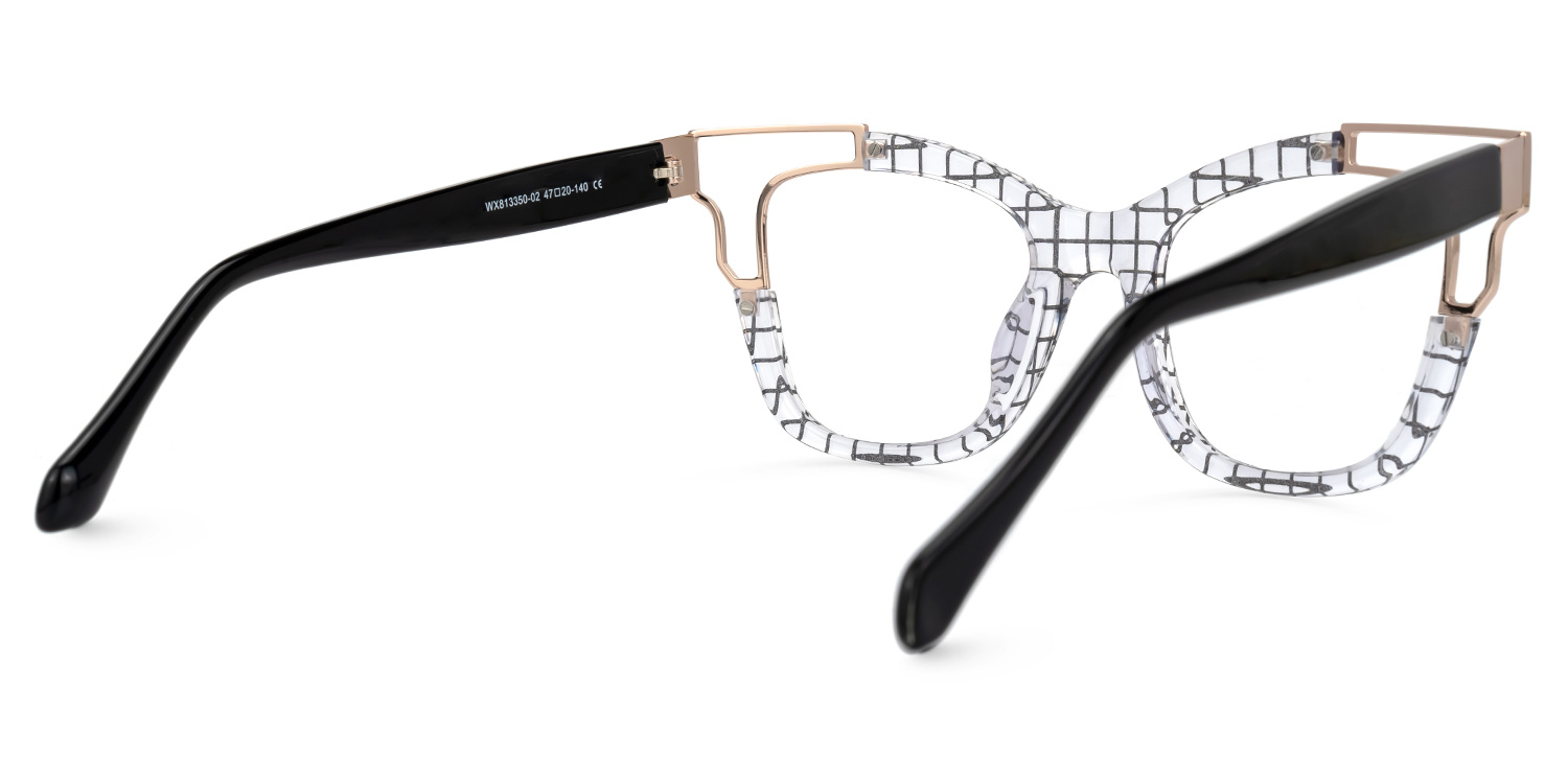 Rhoden Cristal Cateye Lunettes3