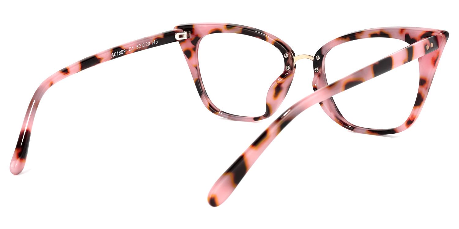 Chandrikar Rose Floral Cateye Lunettes6