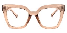 Malcolm Beige Carré lunettes0