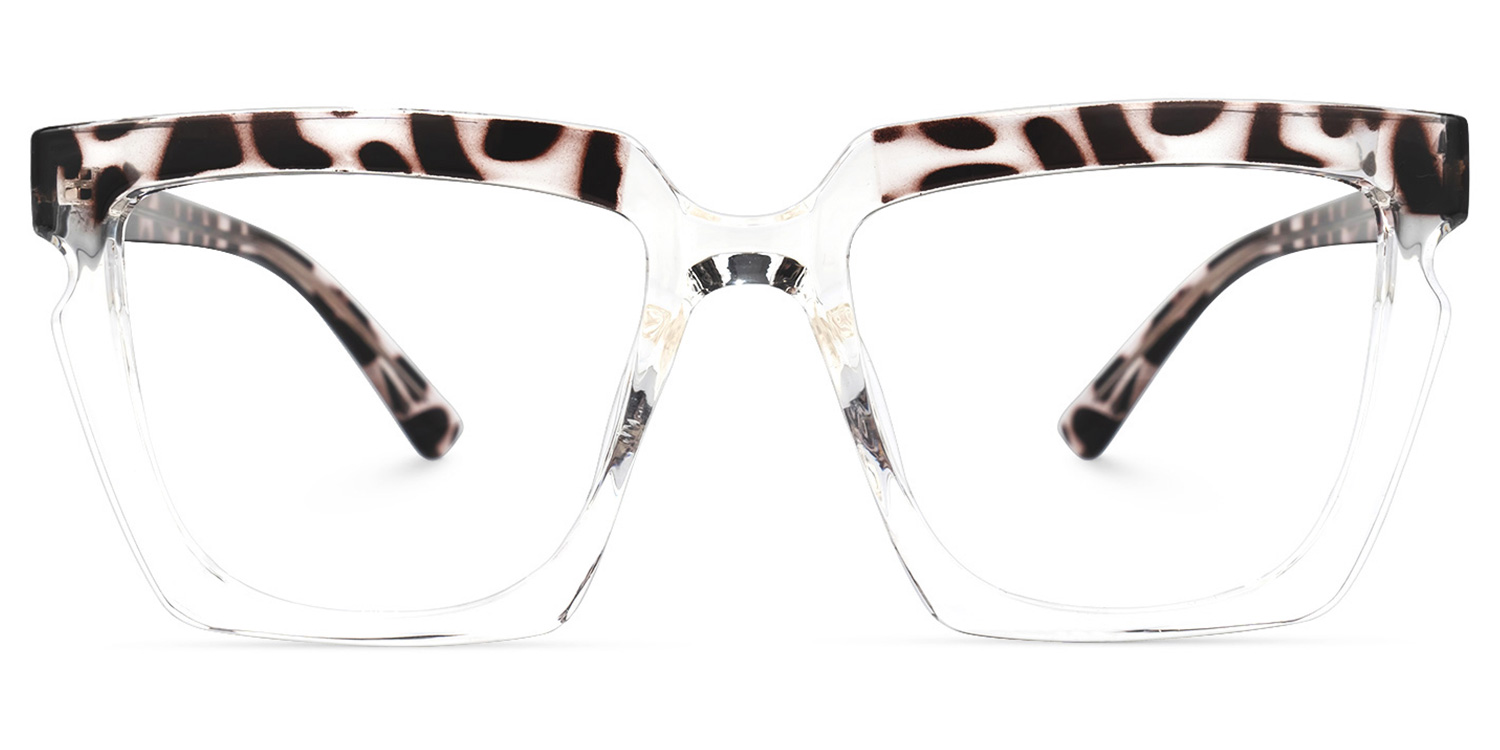 Margo Tortue Cristal Rectangle Lunettes0