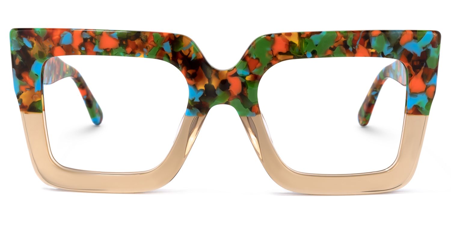 Brandon Floral Carré Lunettes1
