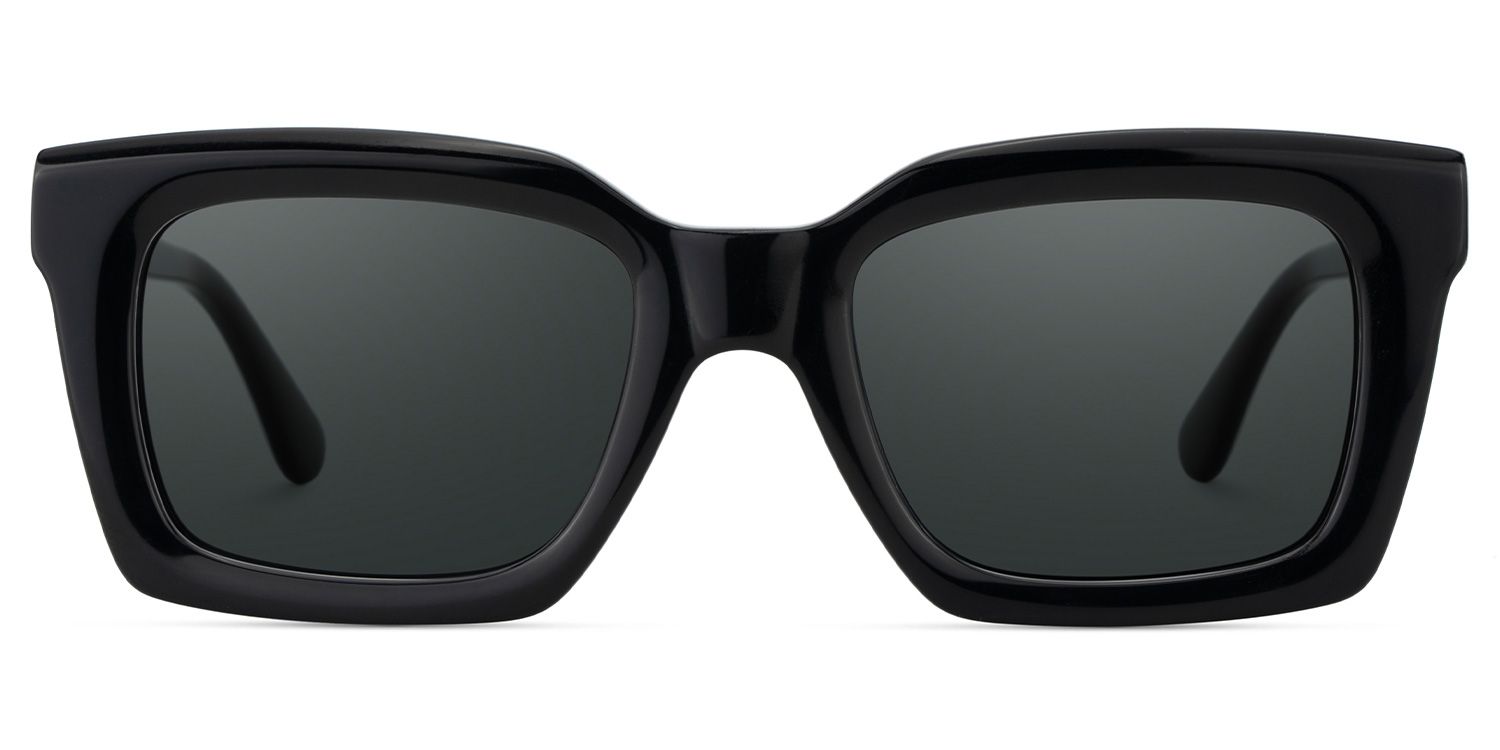 Solana Noir Rectangle Solaires0
