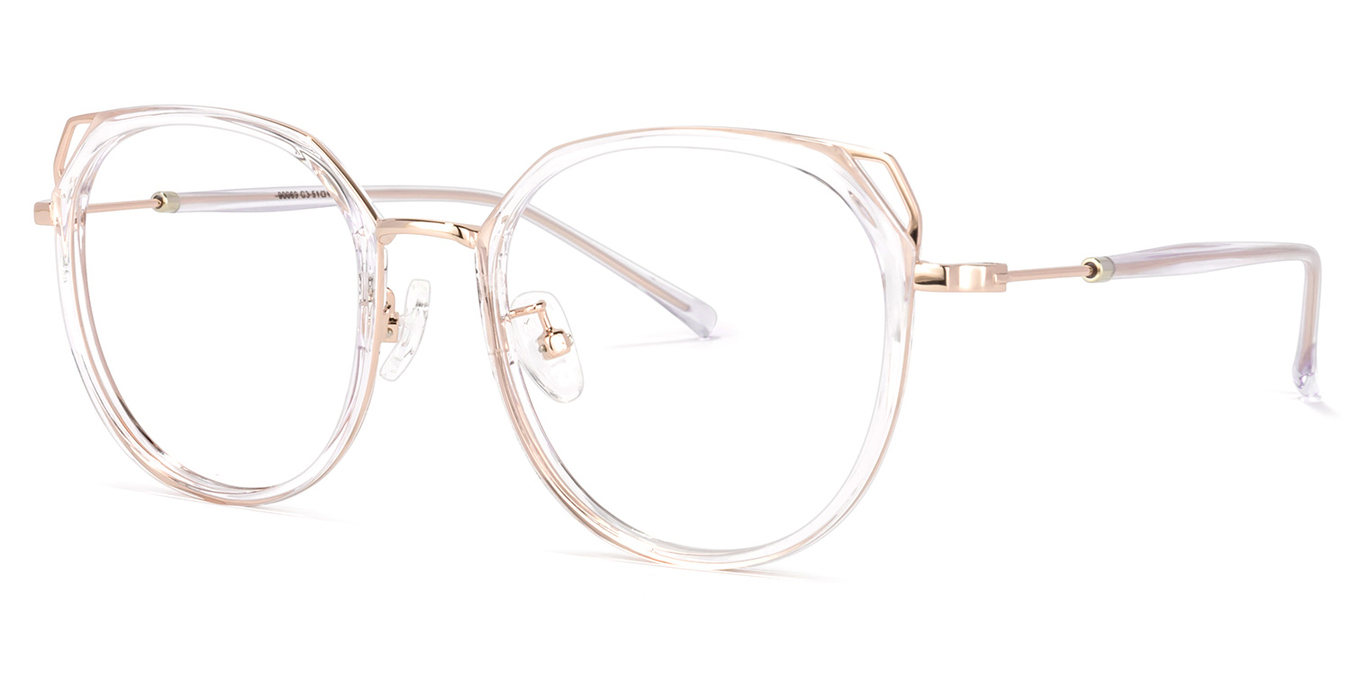 Ofelia Lunettes géométriques en cristal 1