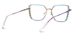 Jamison Irisé Carré lunettes3