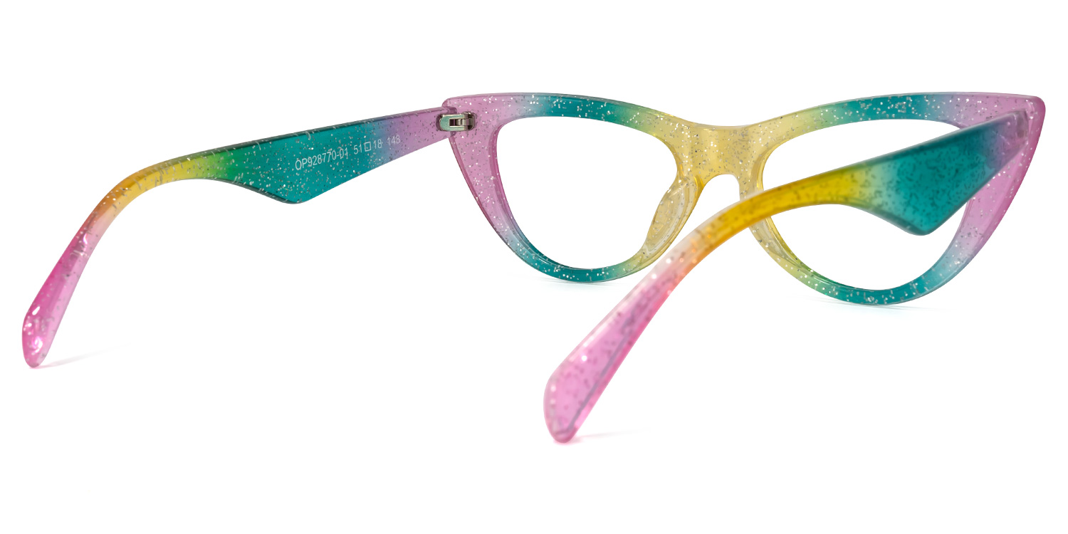 Harding Arc-en-ciel Cateye Lunettes3