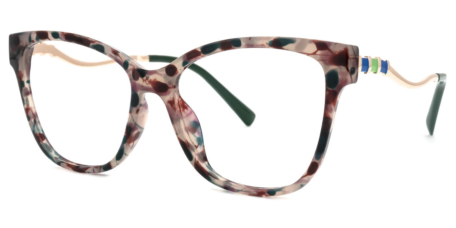Calene Tortue Cateye Lunettes1
