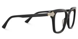 Shakeel Noir Carré lunettes3