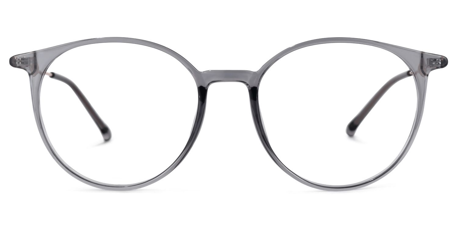 Ohnicio Lunettes rondes grises0