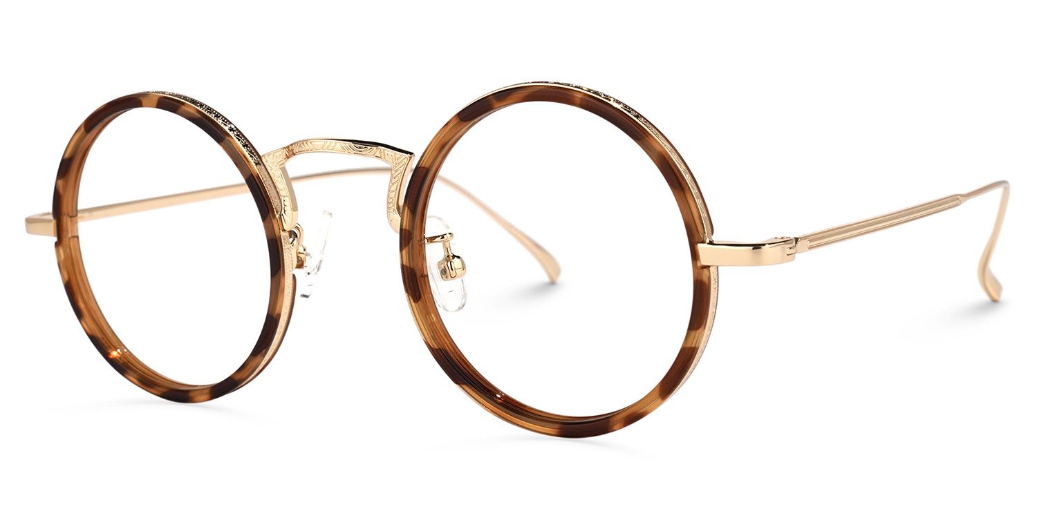 Alisa Tortue Ronde Lunettes1