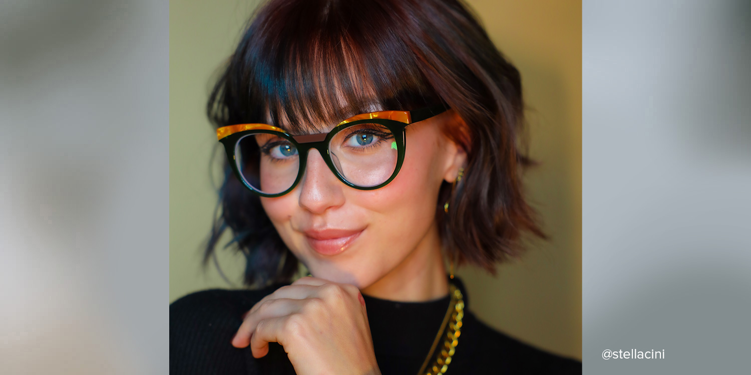 Lismary Vert Cateye Lunettes1