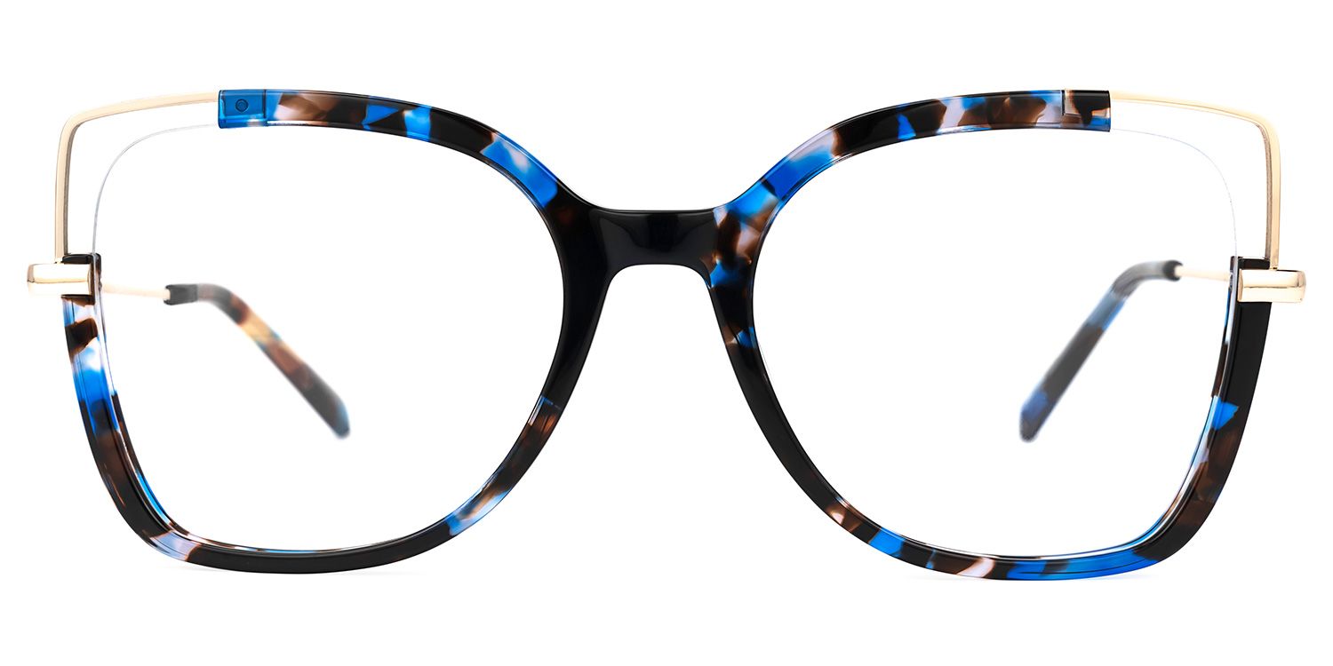 Nunes Bleue Floral Cateye Lunettes0