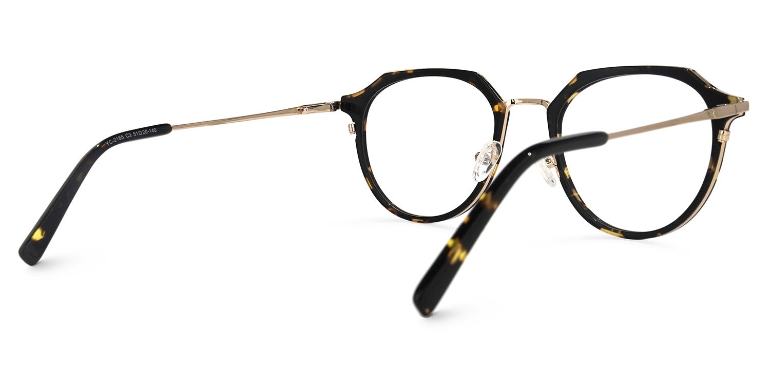 Hazel Tortue Ronde Lunettes3